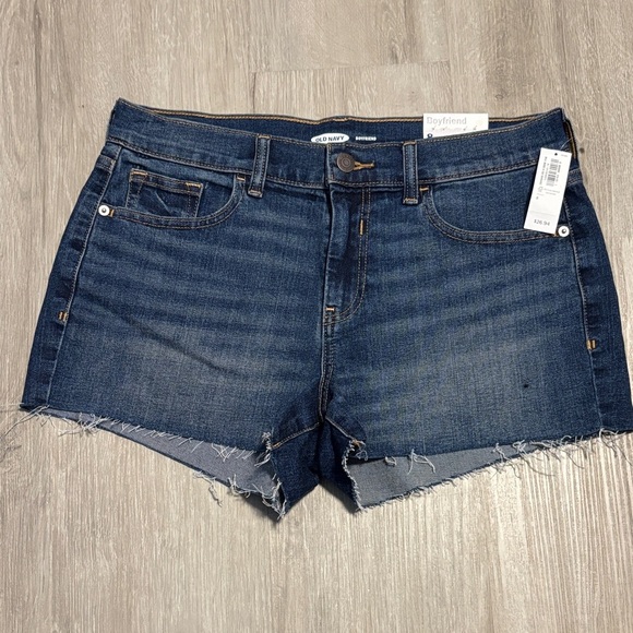 Old Navy Women's Jean Shorts - Dark Blue - Picture 1 of 2